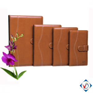 Sổ bìa da Deli 7947 ( bìa cứng Nguyên trác )